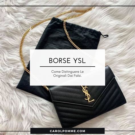 come riconoscere una ysl falsa|Come Riconoscere una Borsa YSL Falsa .